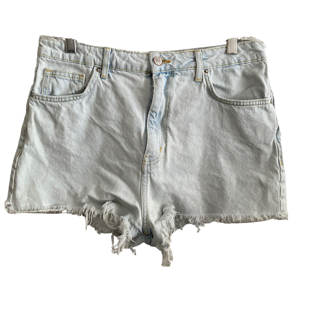 Forever 21 Shorts Cutoffs Womens 29 Light-wash Stretch Hi Rise